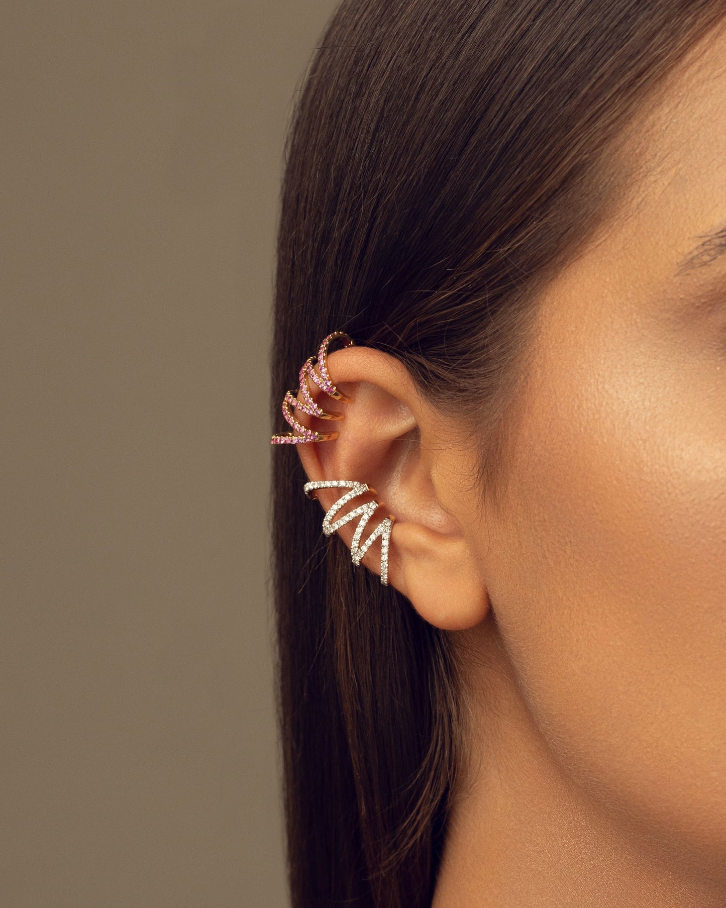 Diamond EarCuff Gold