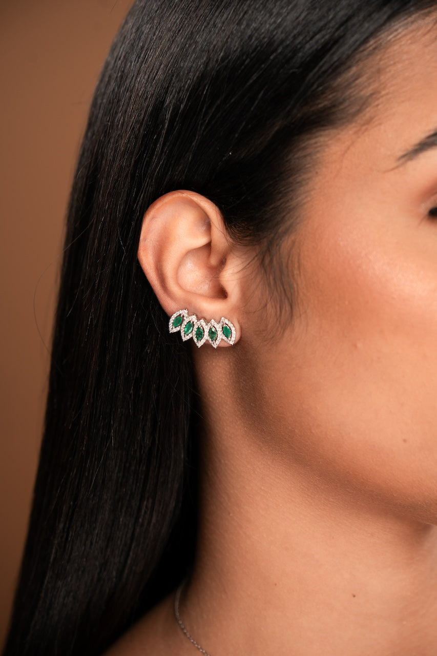 WG Diamond Climber Earring