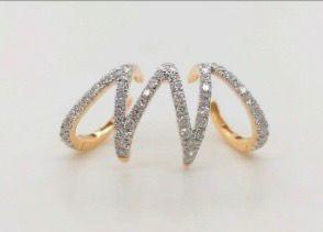 18K Ear Cuff Earring