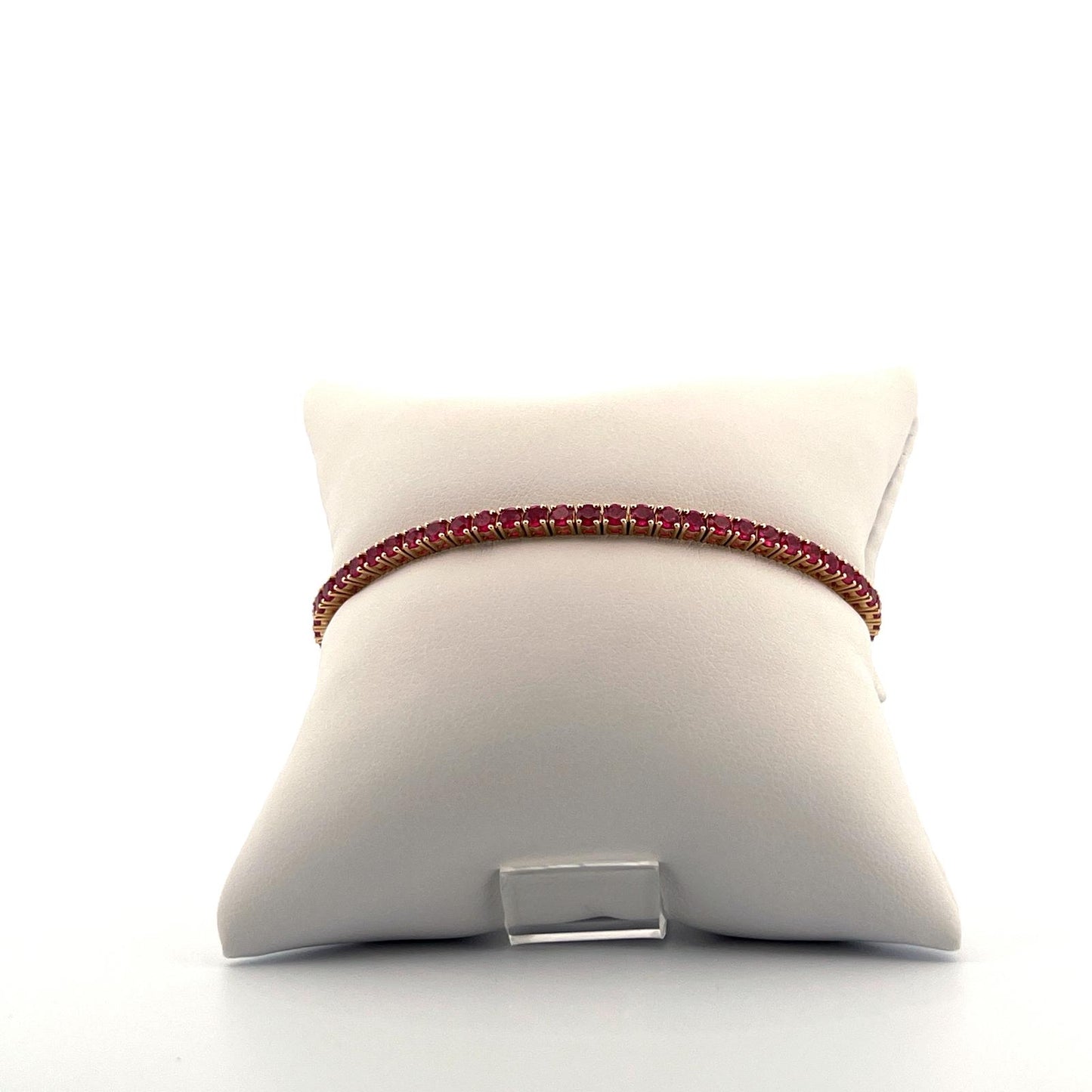 Ruby Tennis Bracelet