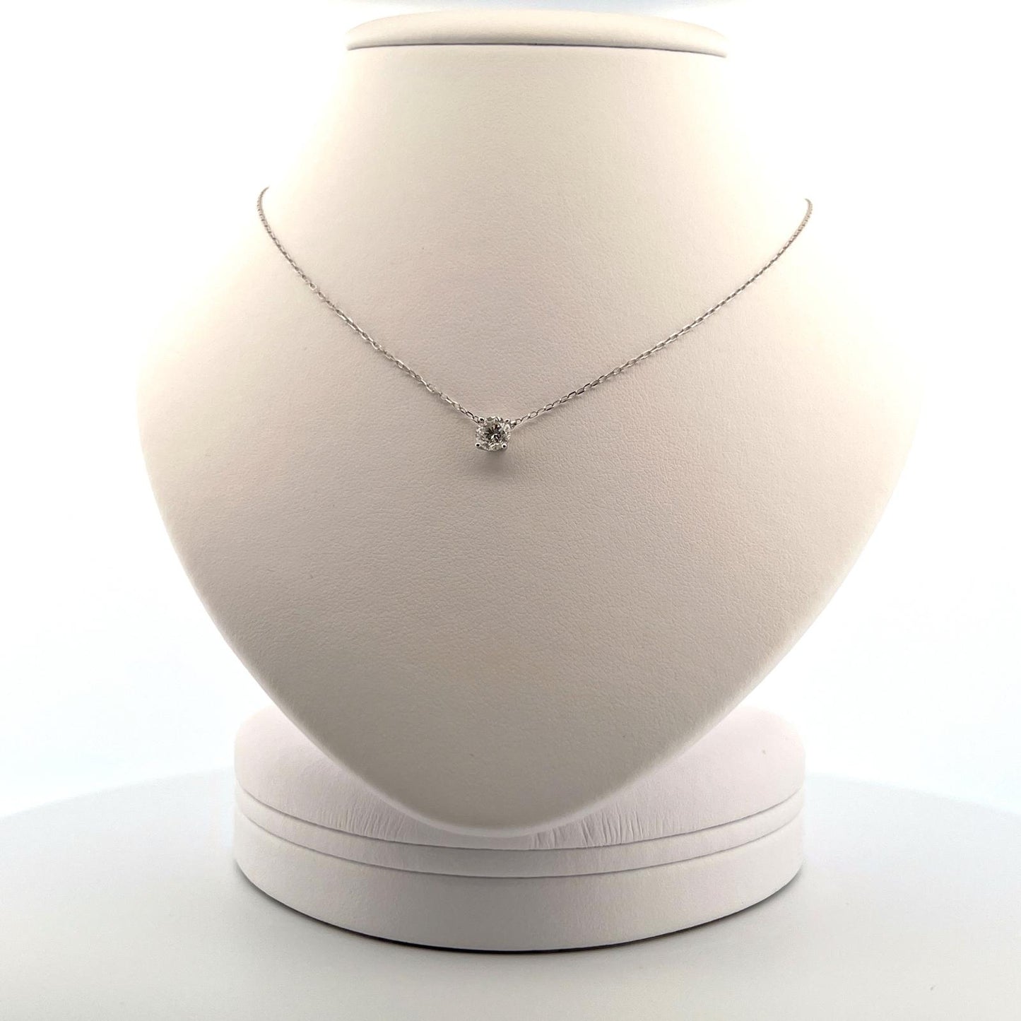 Round Solitare Diamond Pendant 1.14gr