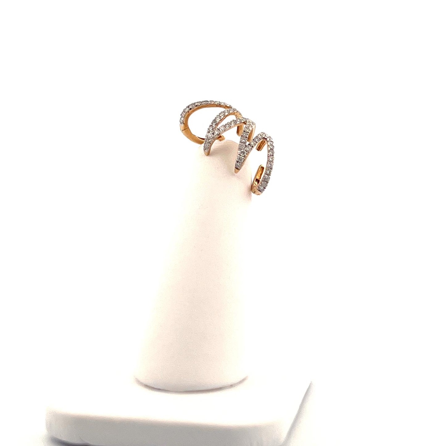 Diamond EarCuff Gold