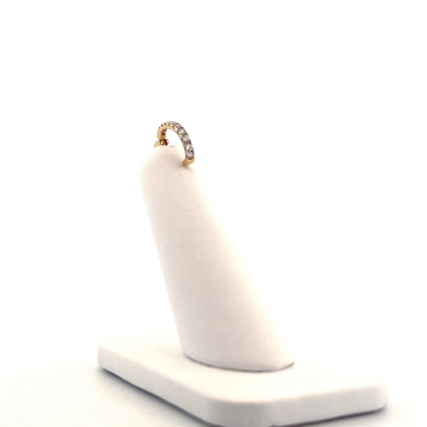 Diamond Earclip Gold
