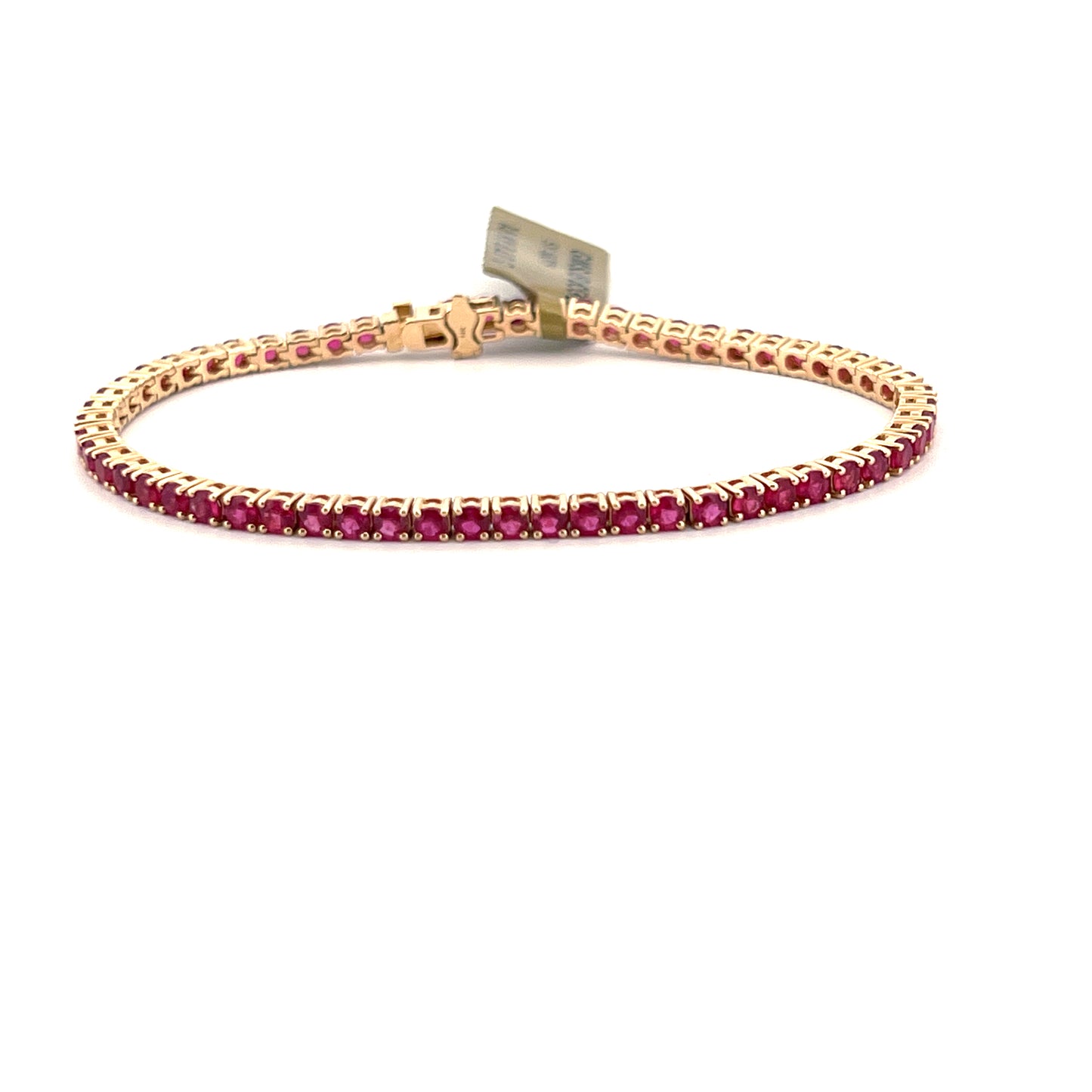 Ruby Tennis Bracelet
