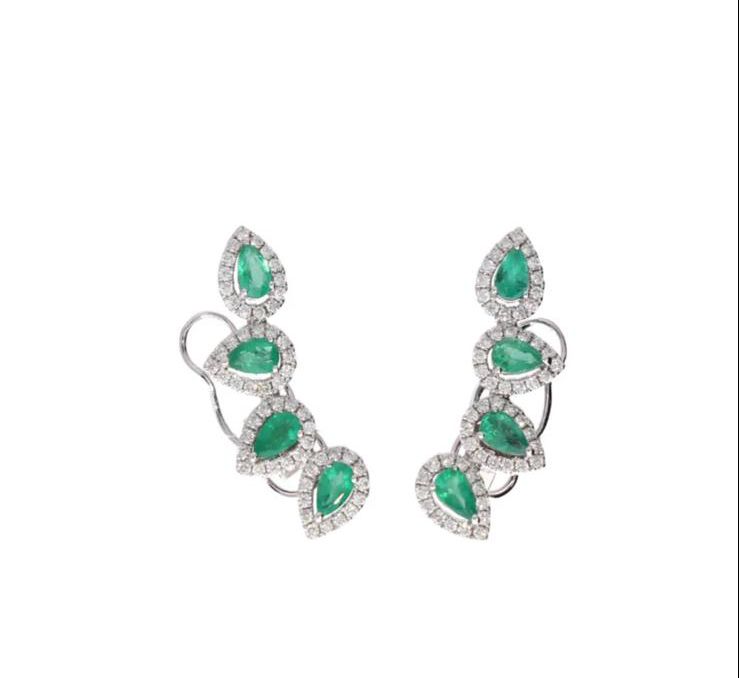 Climber Diamond Earring