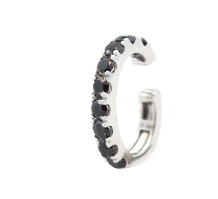 Diamond Earclip Gold