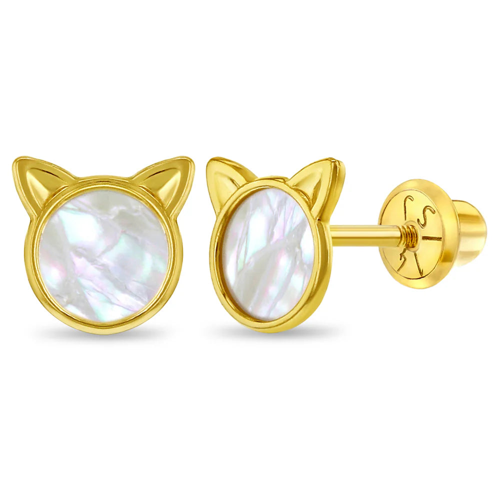 Mother of pearls kitty cat